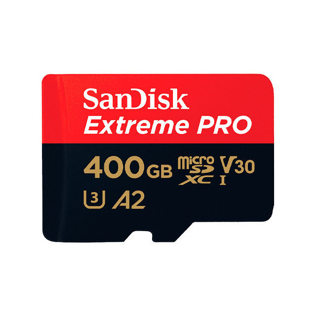 SANDISK EXTREME PRO MICROSD 400 GB