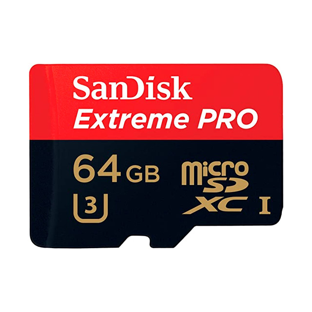 SANDISK EXTREME PRO MICROSD 64 GB