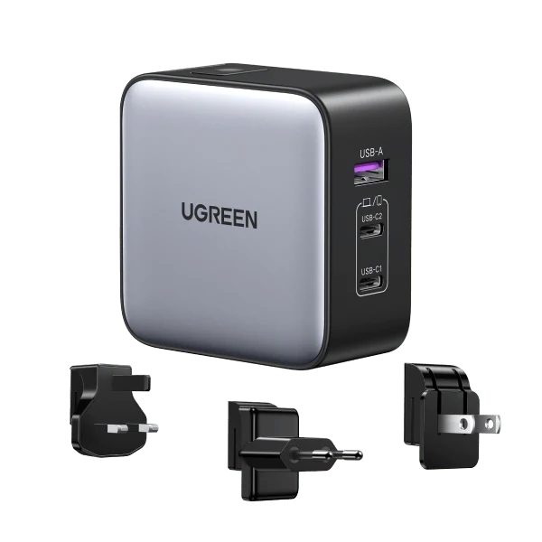 ugreen-65w-nexode-gan-usb-c-3-port-charger-with-usukeu-plug-for-travel-304097